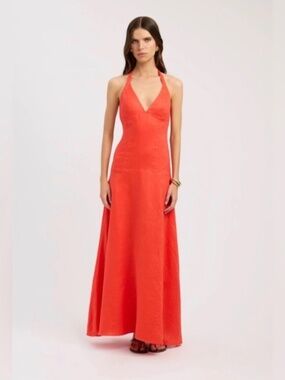 Kookai | Dresses | Kookai Maria Halter Maxi Dress | Poshmark